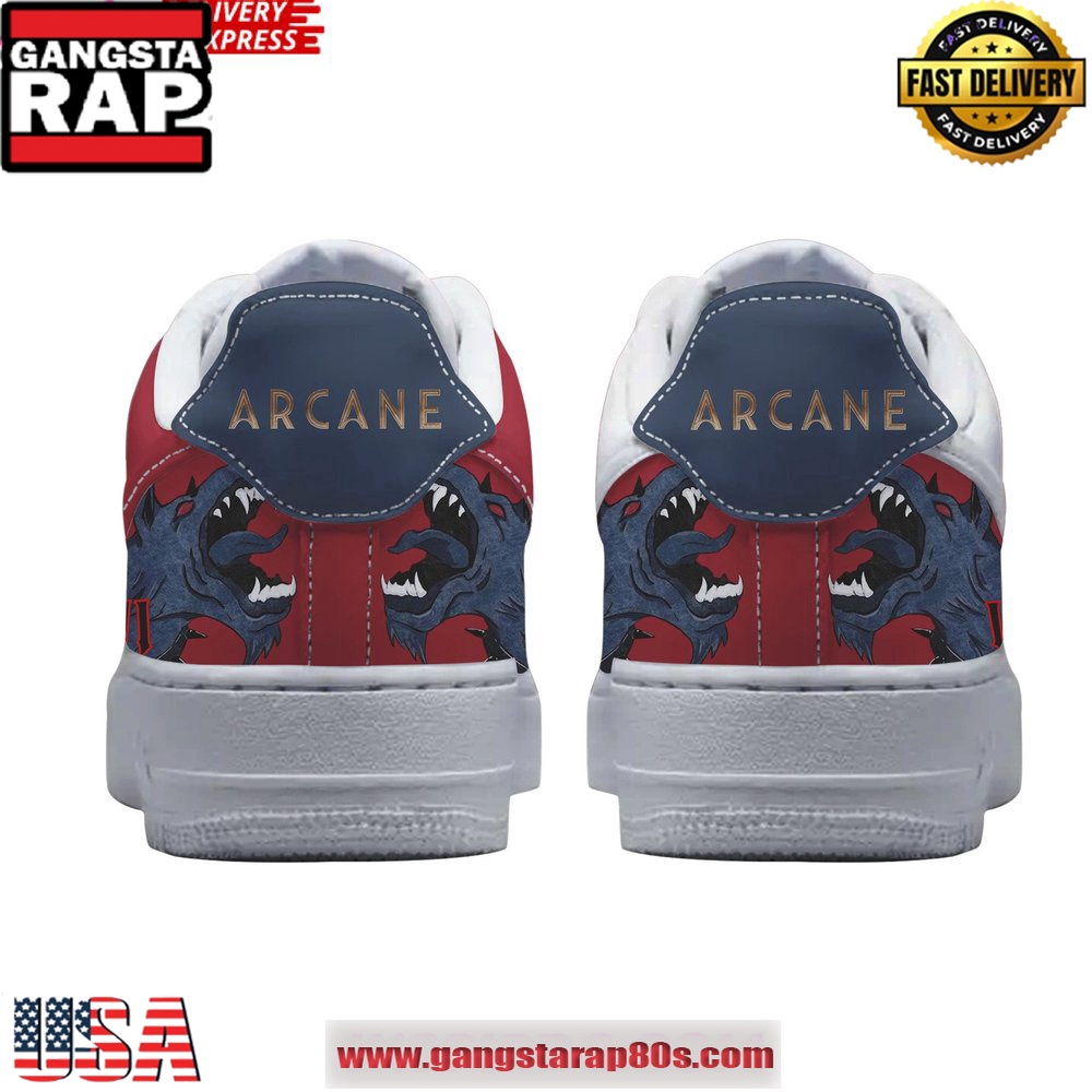 Arcane League of Legends VI Limited Edition Air Force 1 Running Sneakers Shoes Arcane League of Legends VI Limited Edition Air Force 1 Running Sneakers Shoes