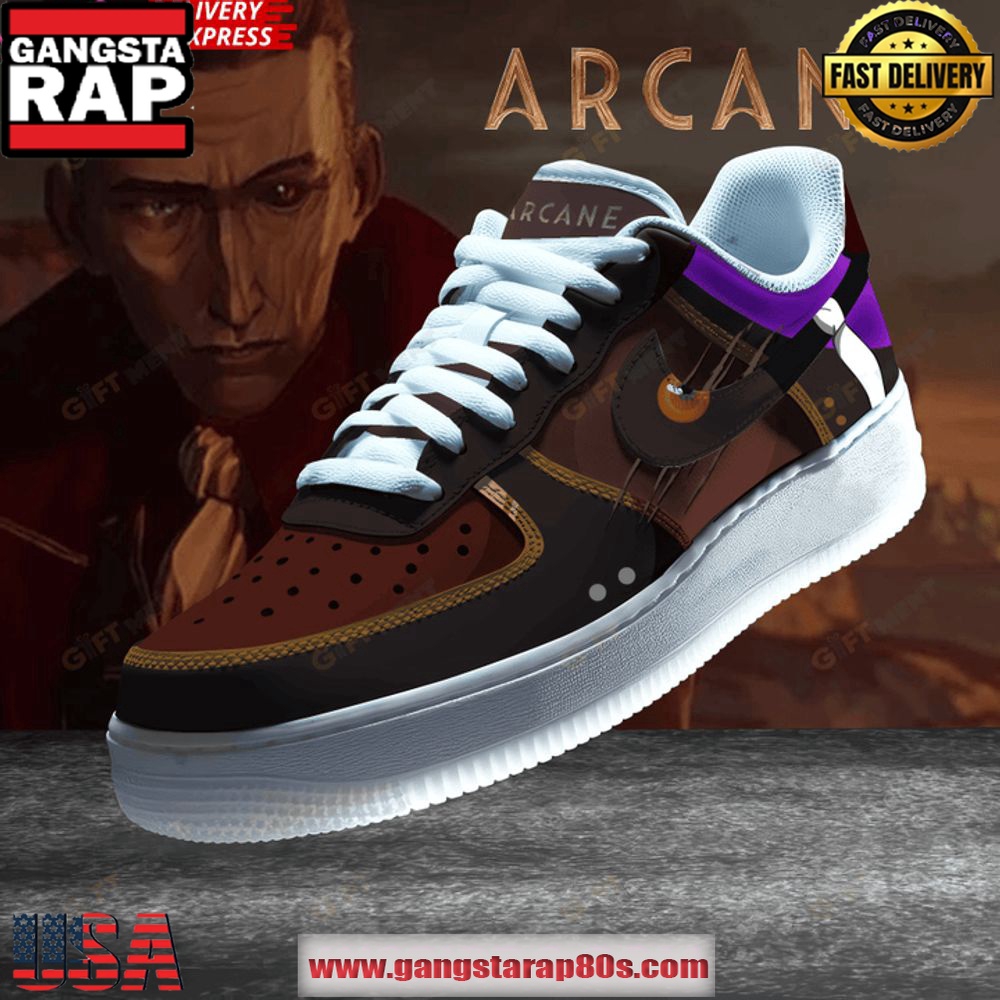 Arcane Silco Limited Edition Air Force 1 Shoes Running Sneakers Arcane Silco Limited Edition Air Force 1 Shoes Running Sneakers
