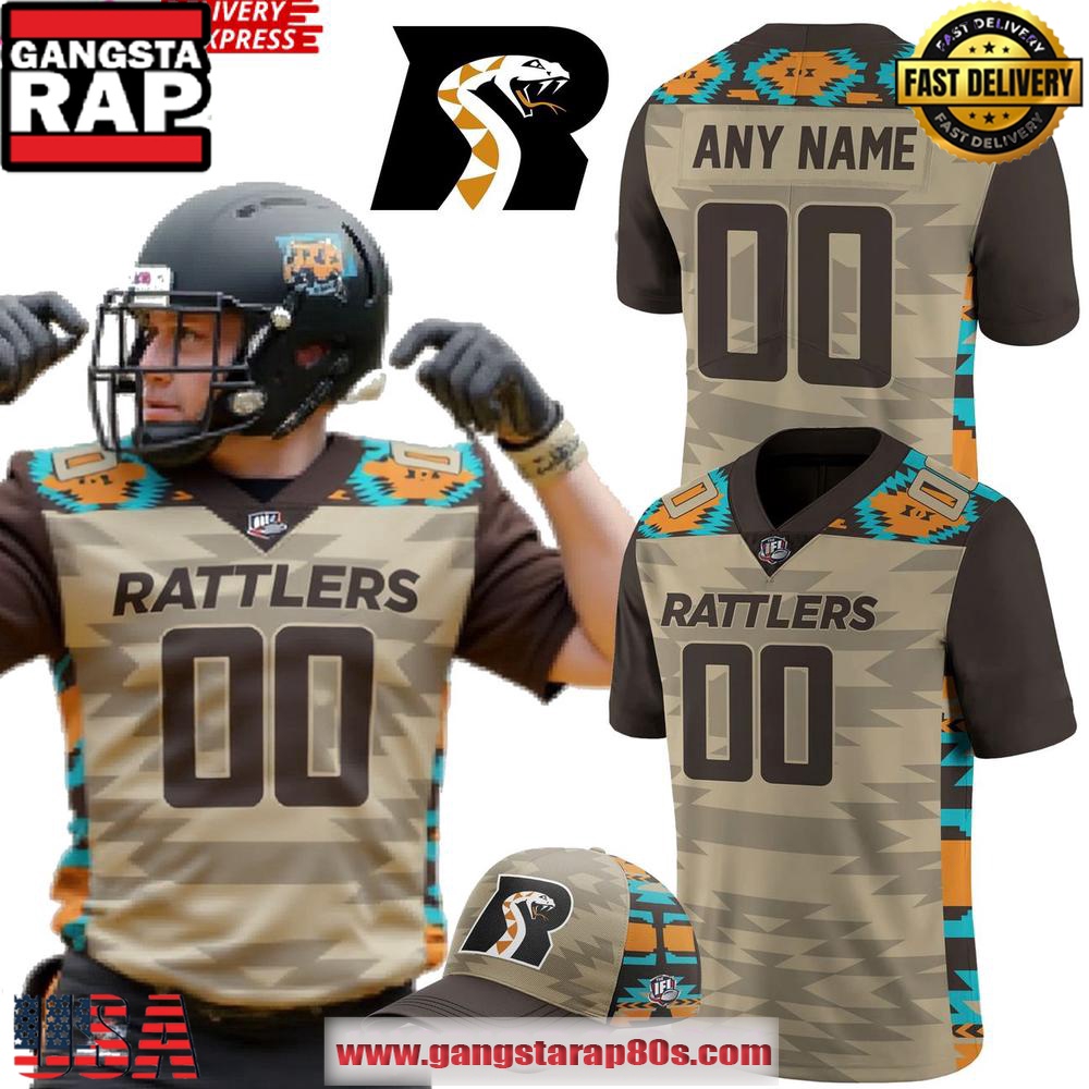 Arizona Rattlers x Native American Heritage Night 2025 Custom Football Jersey