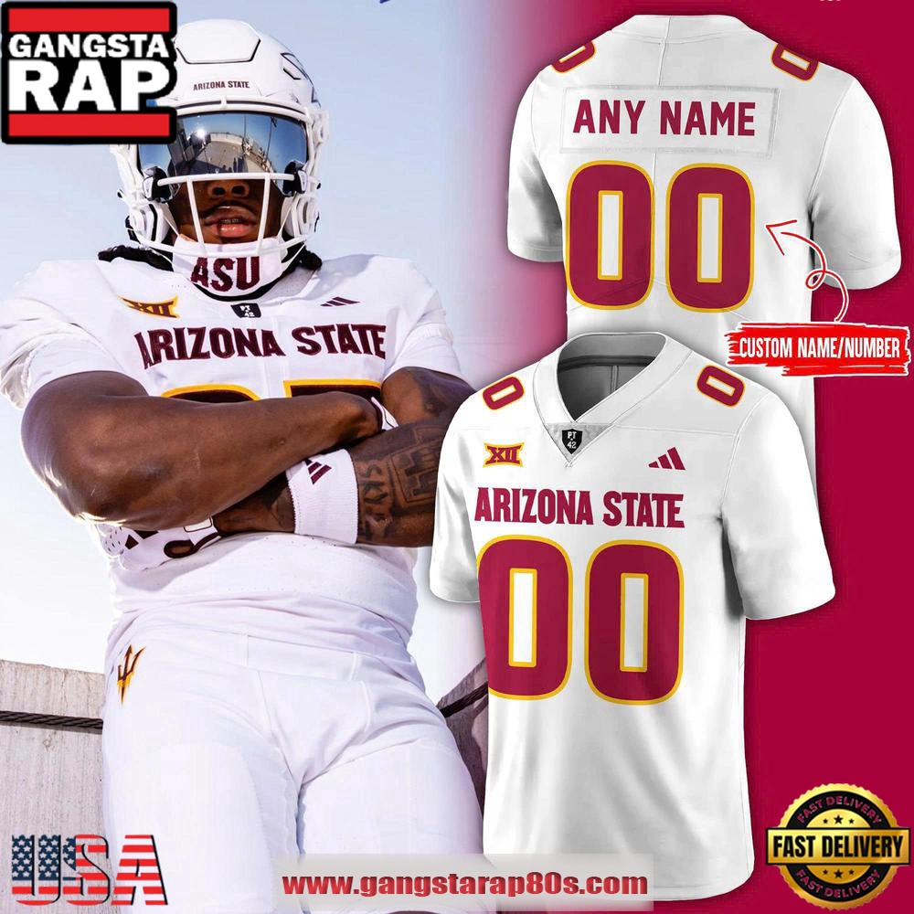 Arizona State Sun Devils 2025 New Core Uniform Custom Football Jersey Arizona State Sun Devils 2025 New Core Uniform Custom Football Jersey