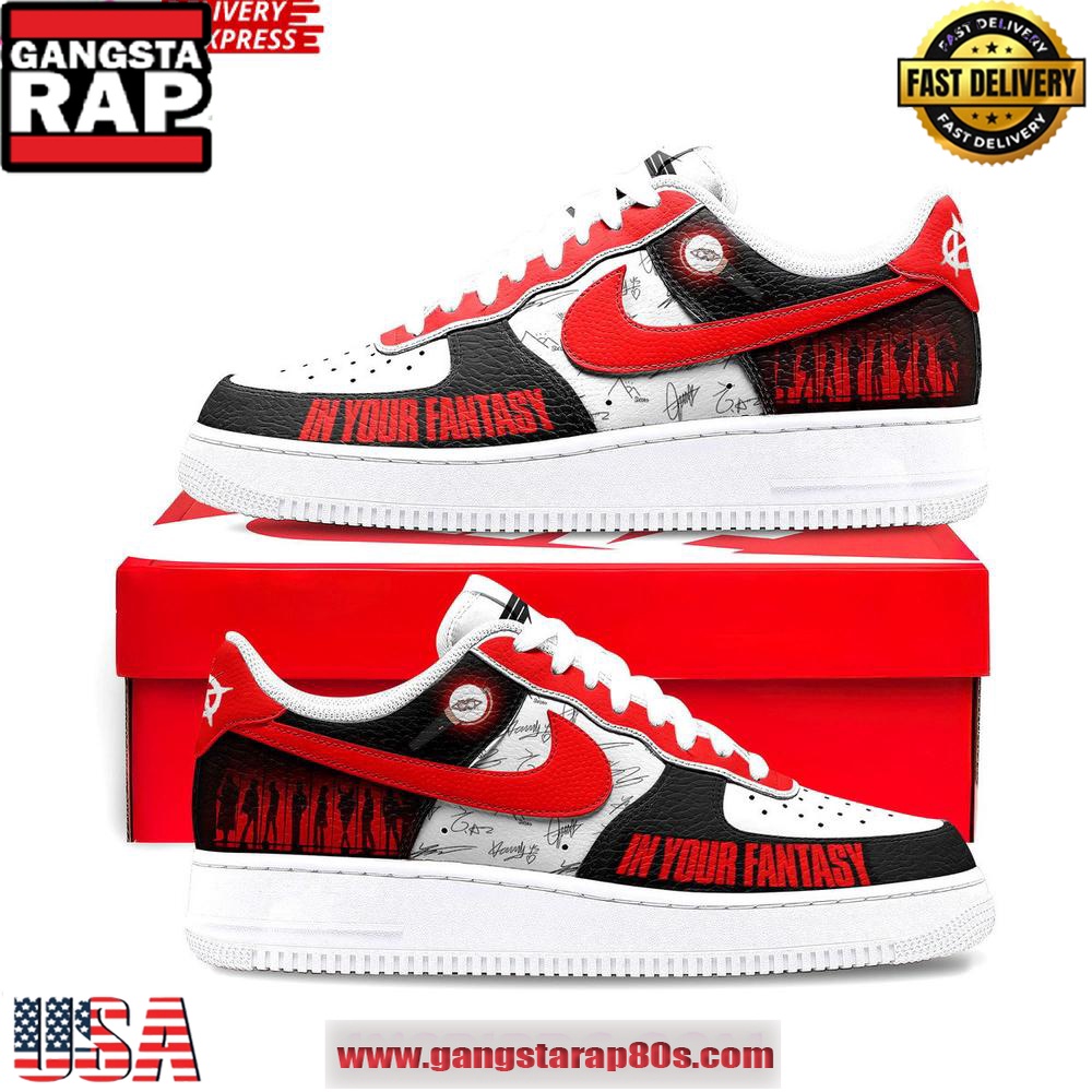 Ateez In Your Fantasy Limited Edition Air Force 1 Sneakers Shoes