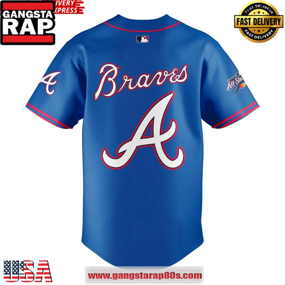 Atlanta Braves 2025 Home Run Derby Baseball Jersey Shirt