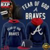 Atlanta Braves x Essentials Fear Of God Atlanta Capsule 2025 MLB All-Star Week Hoodie