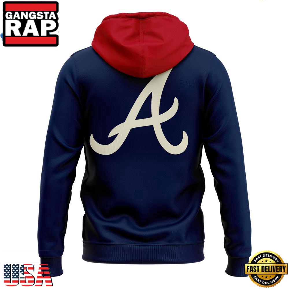 Atlanta Braves x Essentials Fear Of God Atlanta Capsule 2025 MLB All-Star Week Hoodie