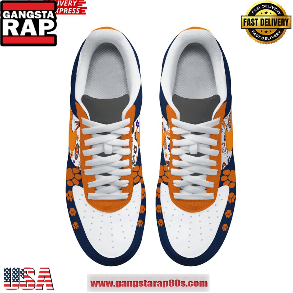Auburn Tigers War Eagle Air Force 1 Running Sneakers Shoes Auburn Tigers War Eagle Air Force 1 Running Sneakers Shoes