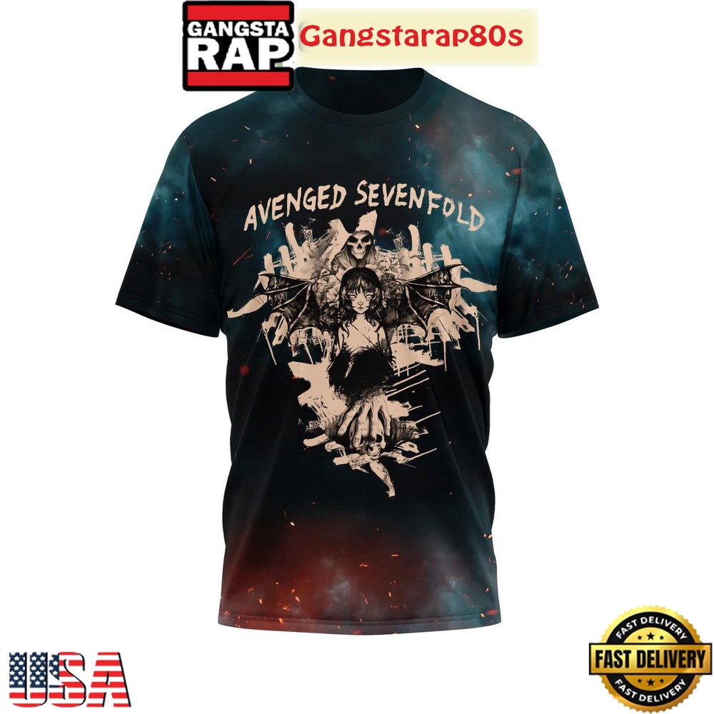 Avenged Sevenfold Life Is But A Dream Tour 2025 Shirt
