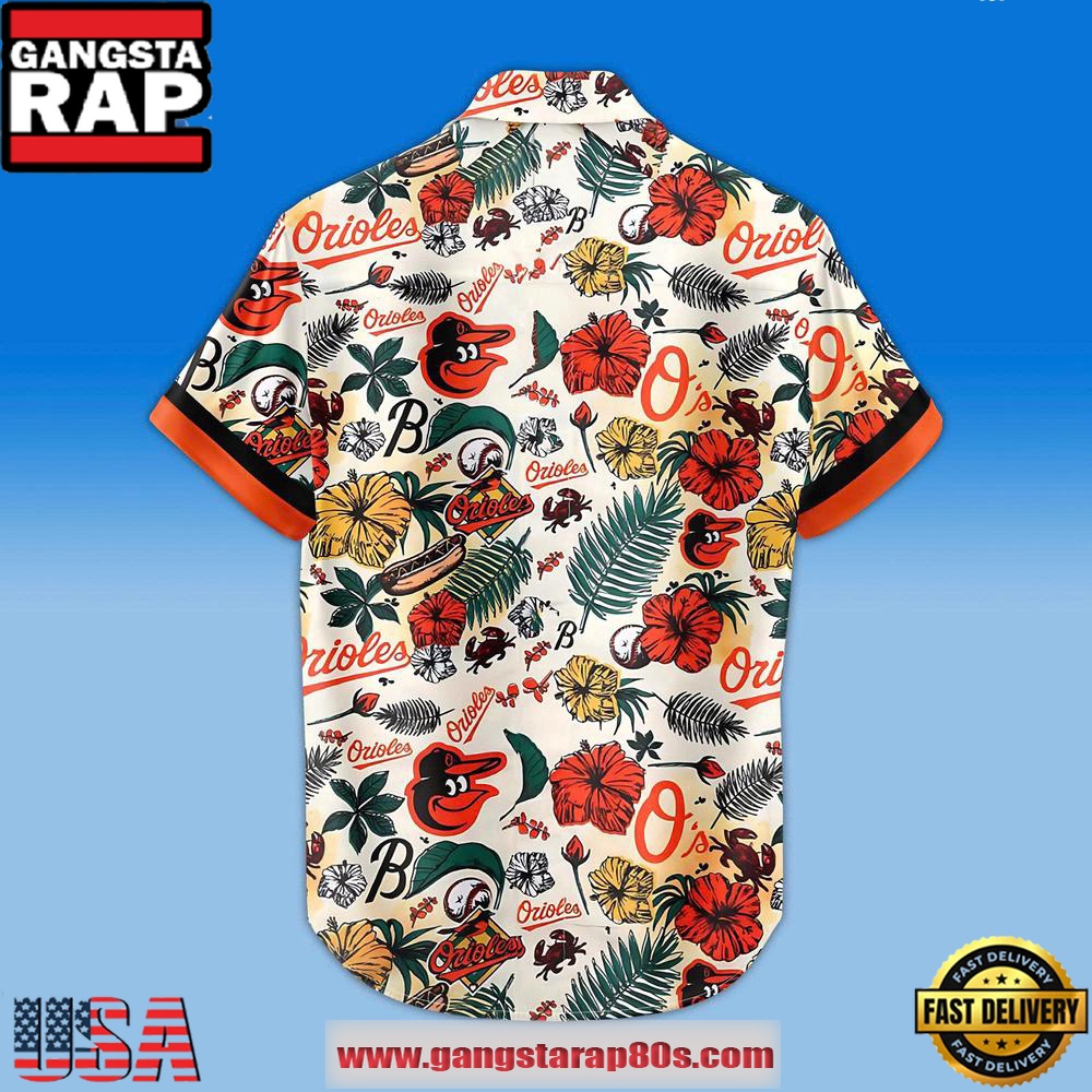 Baltimore Orioles 2025 Birdland Limited Edition Hot Summer Hawaiian Shirt Baltimore Orioles 2025 Birdland Limited Edition Hot Summer Hawaiian Shirt