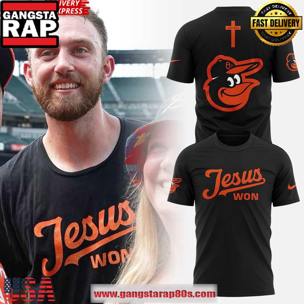 Baltimore Orioles Jesus Won Limited Edition Unisex T-Shirt