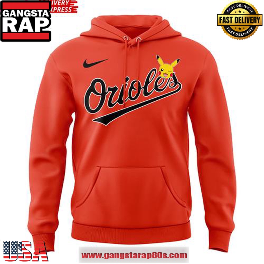 Baltimore Orioles x Pok?mon Go 2025 Unisex Hoodie