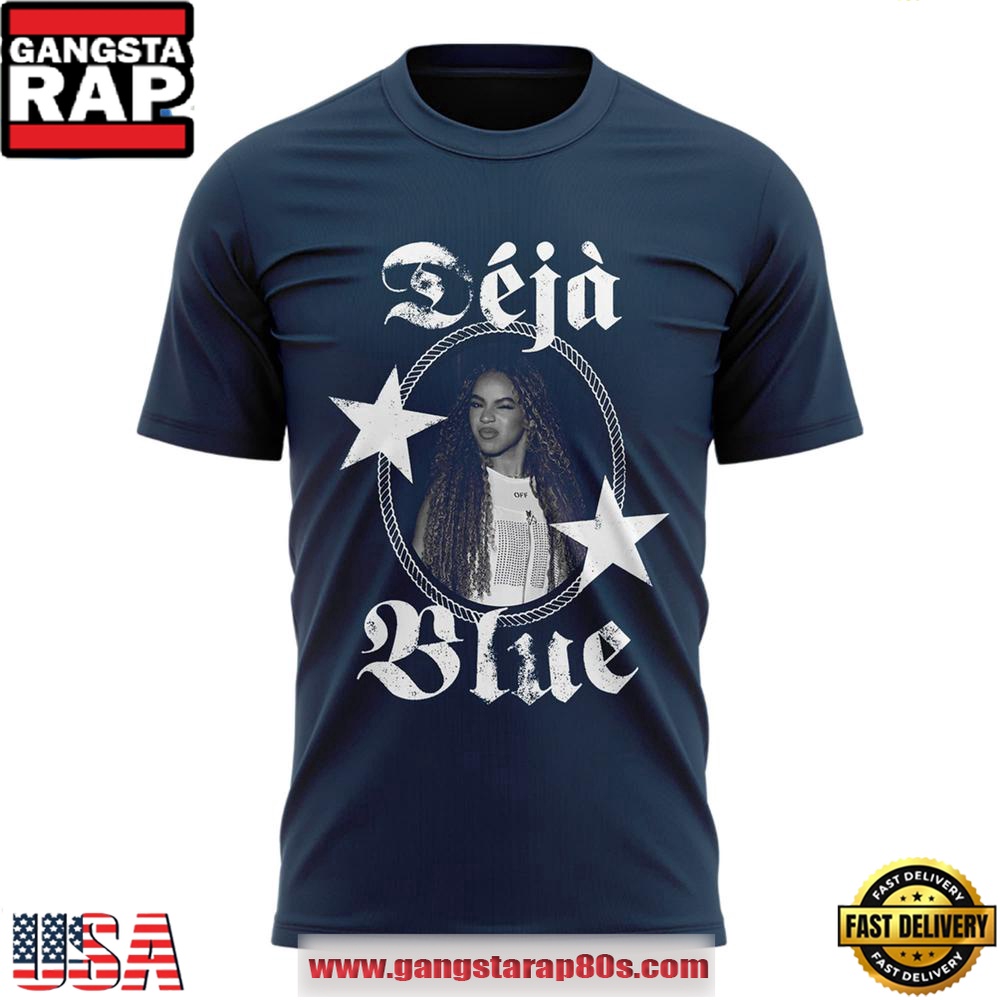 Beyoncé Cowboy Carter Tour Deja Blue Unisex T Shirt Beyoncé Cowboy Carter Tour Deja Blue Unisex T Shirt