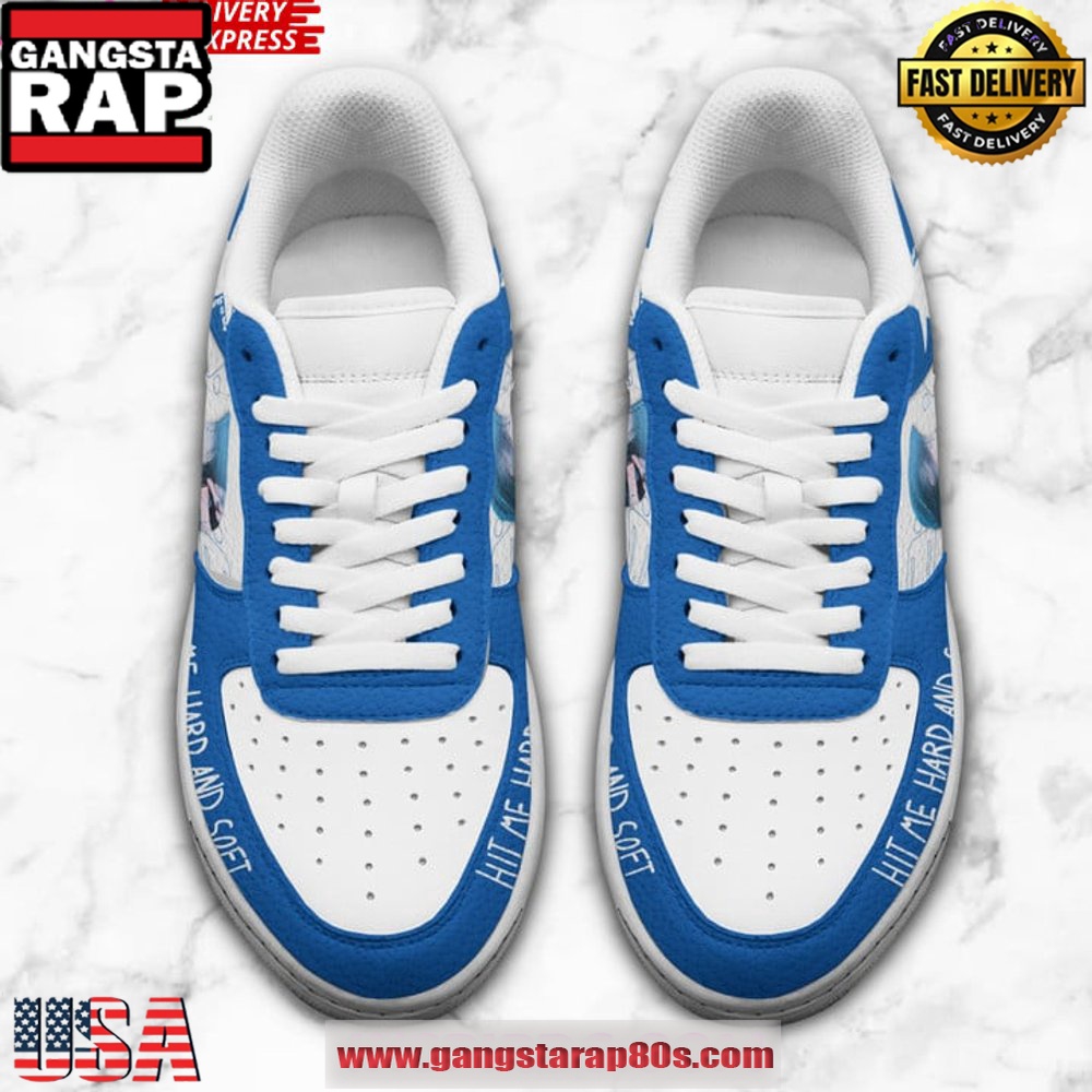 Billie Eilish Hit Me Hard And Soft Air Force 1 Running Sneakers Shoes Billie Eilish Hit Me Hard And Soft Air Force 1 Running Sneakers Shoes