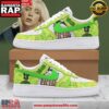 Billie Eilish Neon Vibes Limited Edition Air Force 1 Running Sneakers Shoes 6 Billie Eilish Neon Vibes Limited Edition Air Force 1 Running Sneakers Shoes