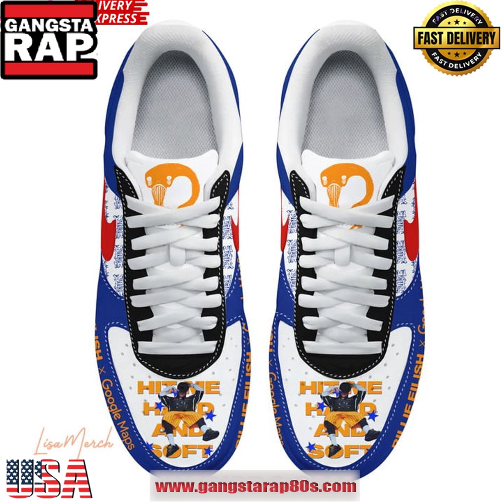 Billie Eilish See You at the Show Air Force 1 Running Sneakers Shoes