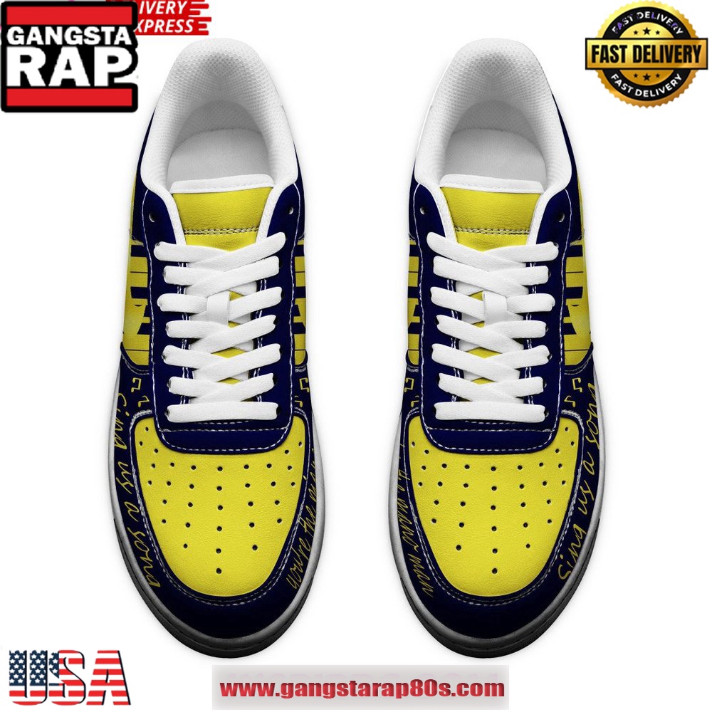 Billy Joel Piano Artist Special Edition Air Force 1 Running Sneakers Shoes