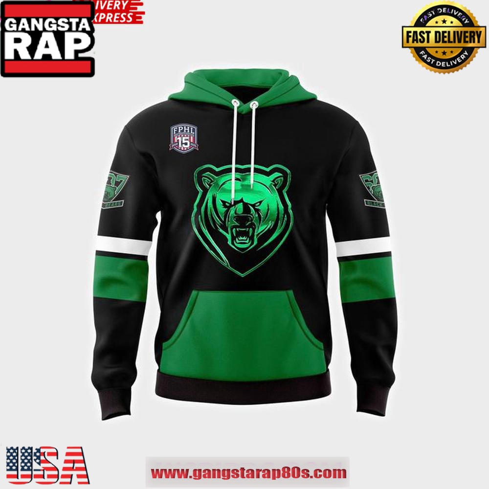 Binghamton Black Bears x 2025 Commissioners Playoffs Unisex Hoodie Binghamton Black Bears x 2025 Commissioners Playoffs Unisex Hoodie