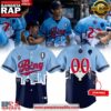 Binghamton Rumble Ponies Independence Day 2025 Custom Baseball Jersey