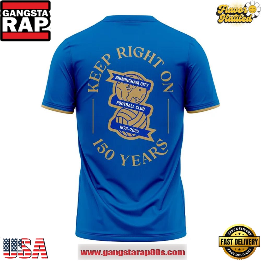 Birmingham City 25-26 150-Year Anniversary Special 3D T Shirt Birmingham City 25-26 150-Year Anniversary Special 3D T Shirt