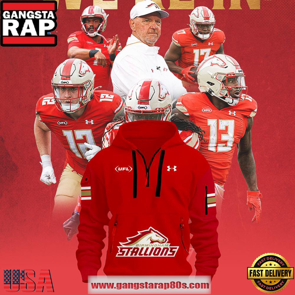 Birmingham Stallions 2025 Special Edition Quarter Unisex Zip Hoodie Birmingham Stallions 2025 Special Edition Quarter Unisex Zip Hoodie