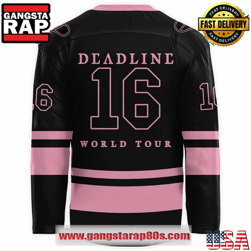 Blackpink 2025 World Tour Toronto Canada Special Edition Custom Hockey Jersey