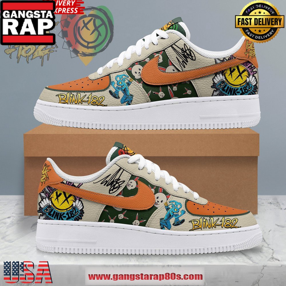 Blink-182 x Drew Limited Edition Air Force 1 Running Sneakers