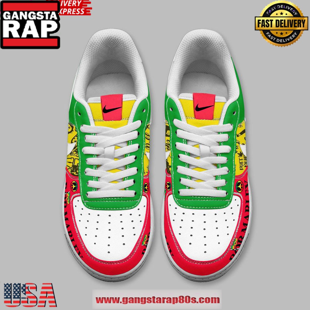 Bob Marley King of Reggae Limited Edition Air Force 1 Shoes Running Sneakers