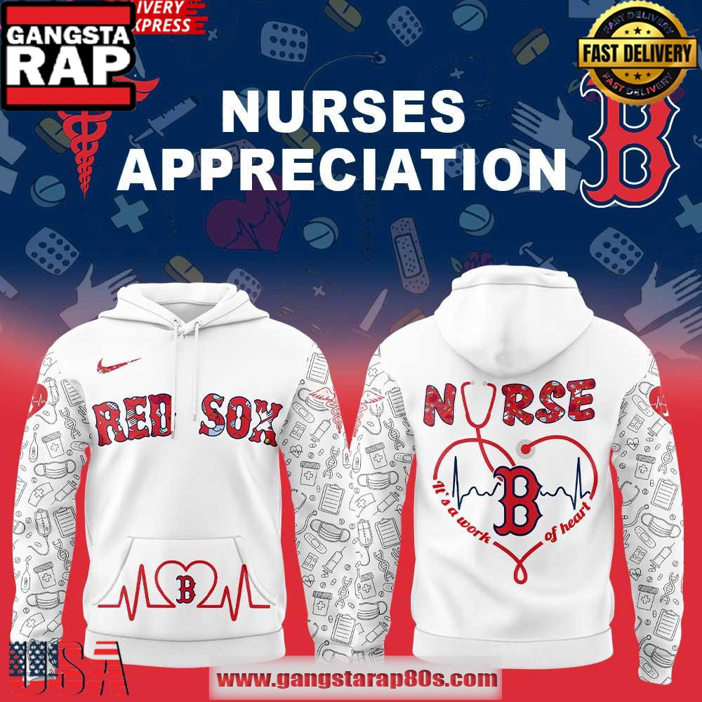 Boston Red Sox Nurses Appreciation 2025 Unisex Hoodie Boston Red Sox Nurses Appreciation 2025 Unisex Hoodie