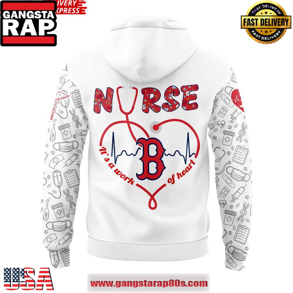Boston Red Sox Nurses Appreciation 2025 Unisex Hoodie Boston Red Sox Nurses Appreciation 2025 Unisex Hoodie