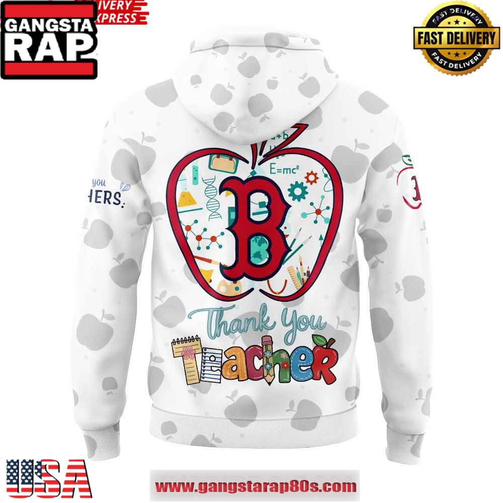 Boston Red Sox Teacher Appreciation Night 2025 Unisex Hoodie Boston Red Sox Teacher Appreciation Night 2025 Unisex Hoodie