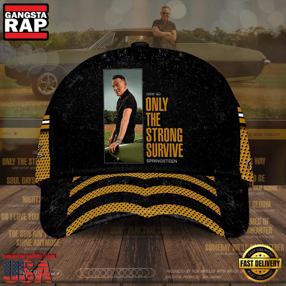 Bruce Springsteen Only The Strong Survive Music Classic Baseball Cap For Fans