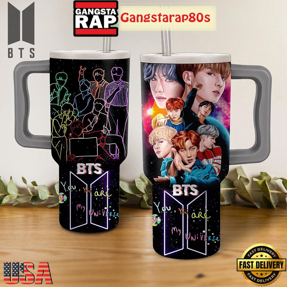 BTS My Universe Fan Army Tumbler Cup 40oz