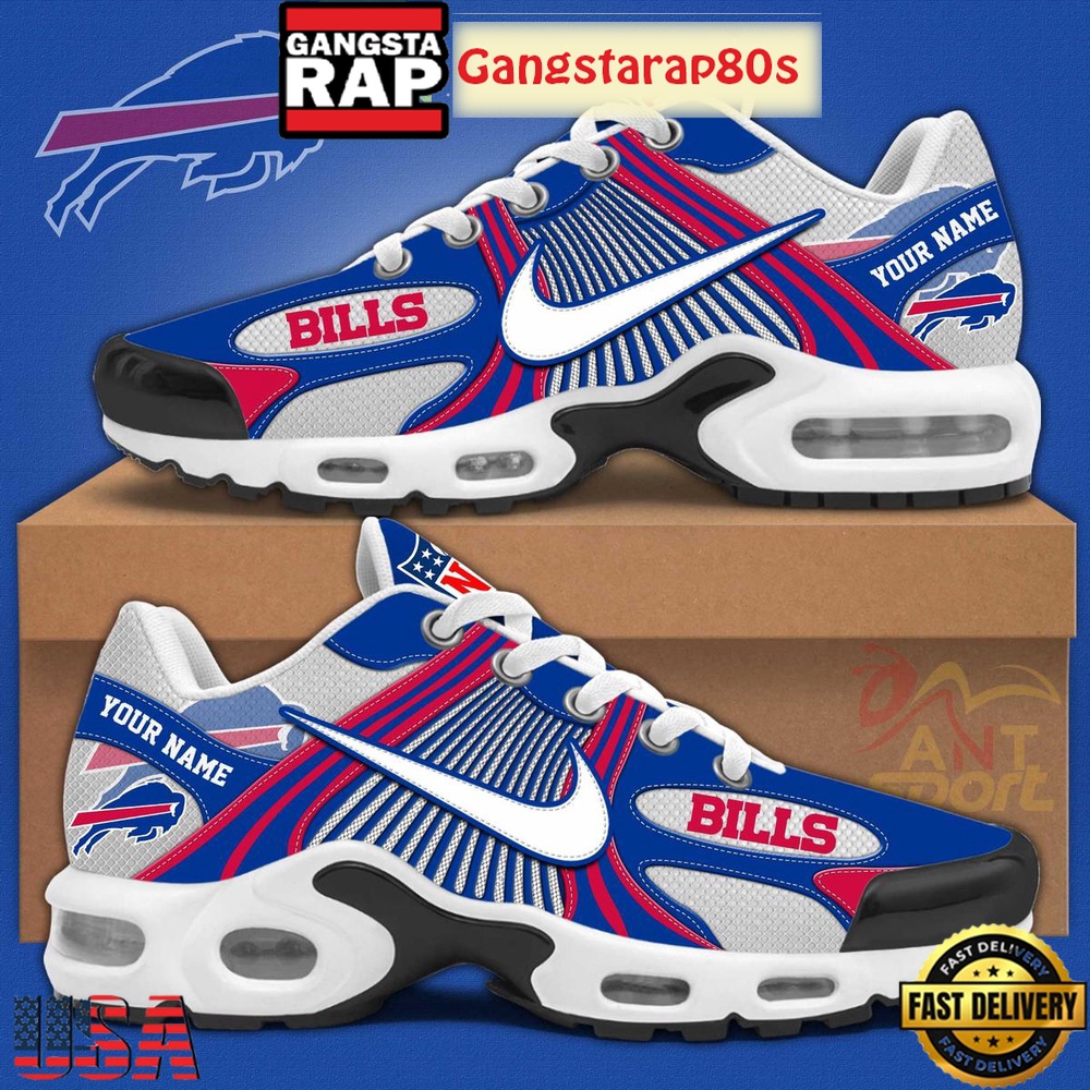 Buffalo Bills New Season 2025 Custom Air Max Plus Shoes Buffalo Bills New Season 2025 Custom Air Max Plus Shoes