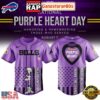 Buffalo Bills Purple Heart Day 2025 Unique Design Baseball Jersey 2 Buffalo Bills Purple Heart Day 2025 Unique Design Baseball Jersey