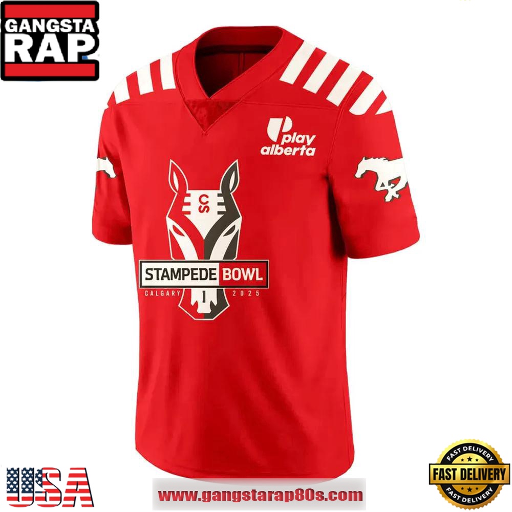 Calgary Stampeders 2025 Stampede Bowl Limited Edition Custom Football Jersey