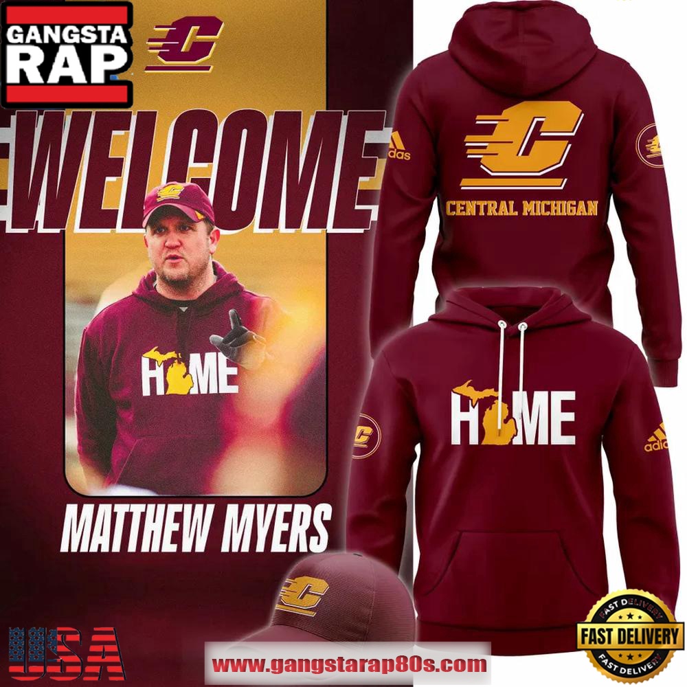 Central Michigan Welcome Home Special Edition Unisex Hoodie Central Michigan Welcome Home Special Edition Unisex Hoodie