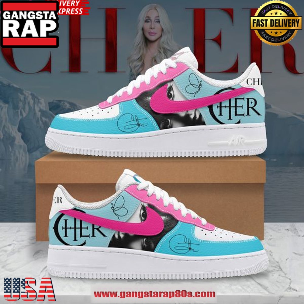 Cher Diva Limited Edition Air Force 1 Sneakers Shoes