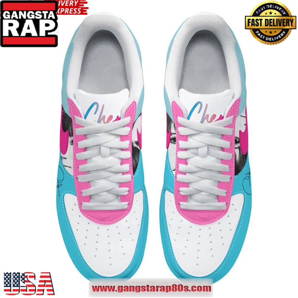Cher Diva Limited Edition Air Force 1 Sneakers Shoes Cher Diva Limited Edition Air Force 1 Sneakers Shoes