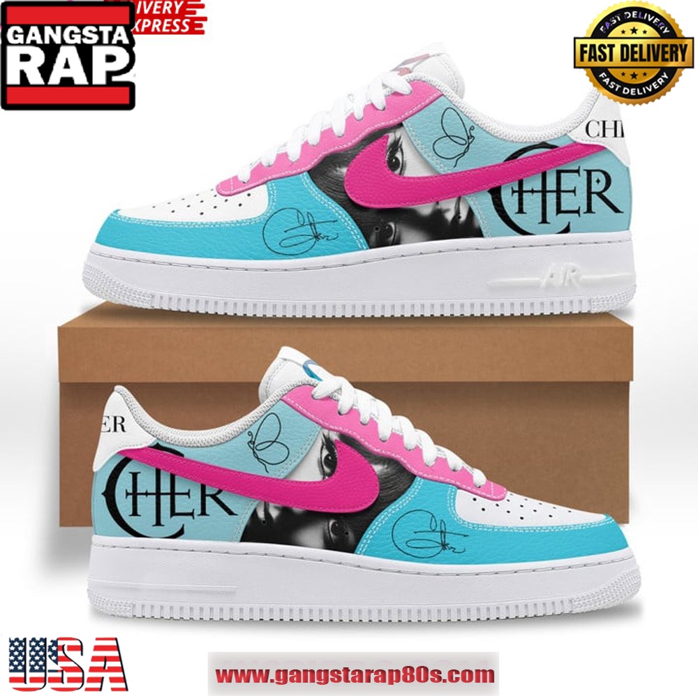 Cher Diva Limited Edition Air Force 1 Sneakers Shoes