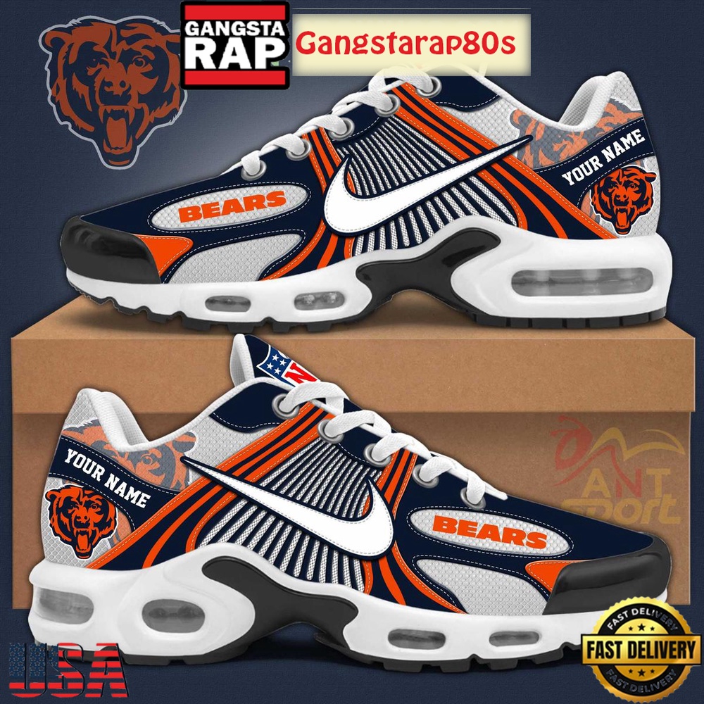 Chicago Bears New Season 2025 Custom Air Max Plus Shoes Chicago Bears New Season 2025 Custom Air Max Plus Shoes