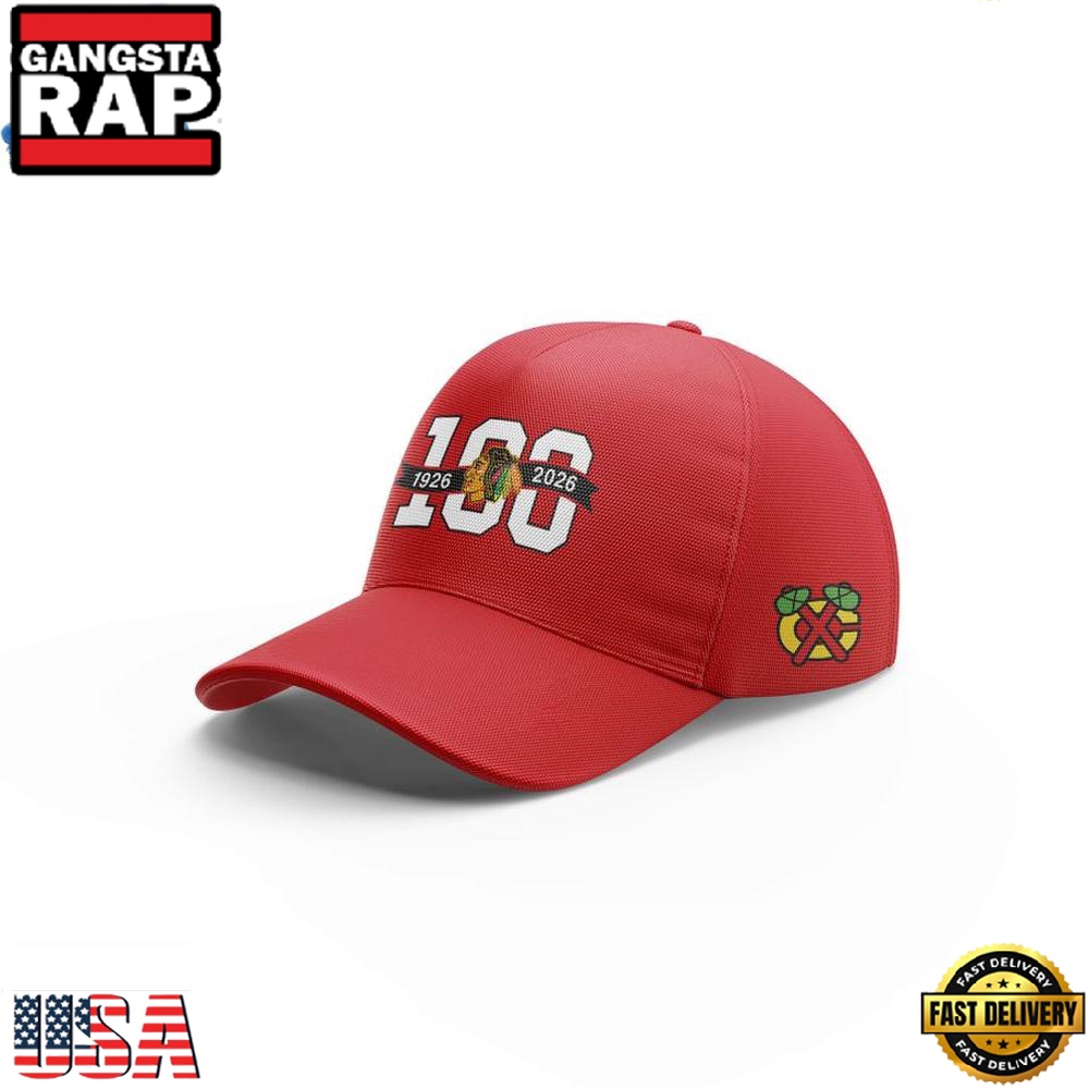 Chicago Blackhawks 100th Anniversary Limited Premium Edition Classic Cap