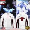 Chicago Bulls Michael Jordan Special Edition White Unisex Hoodie