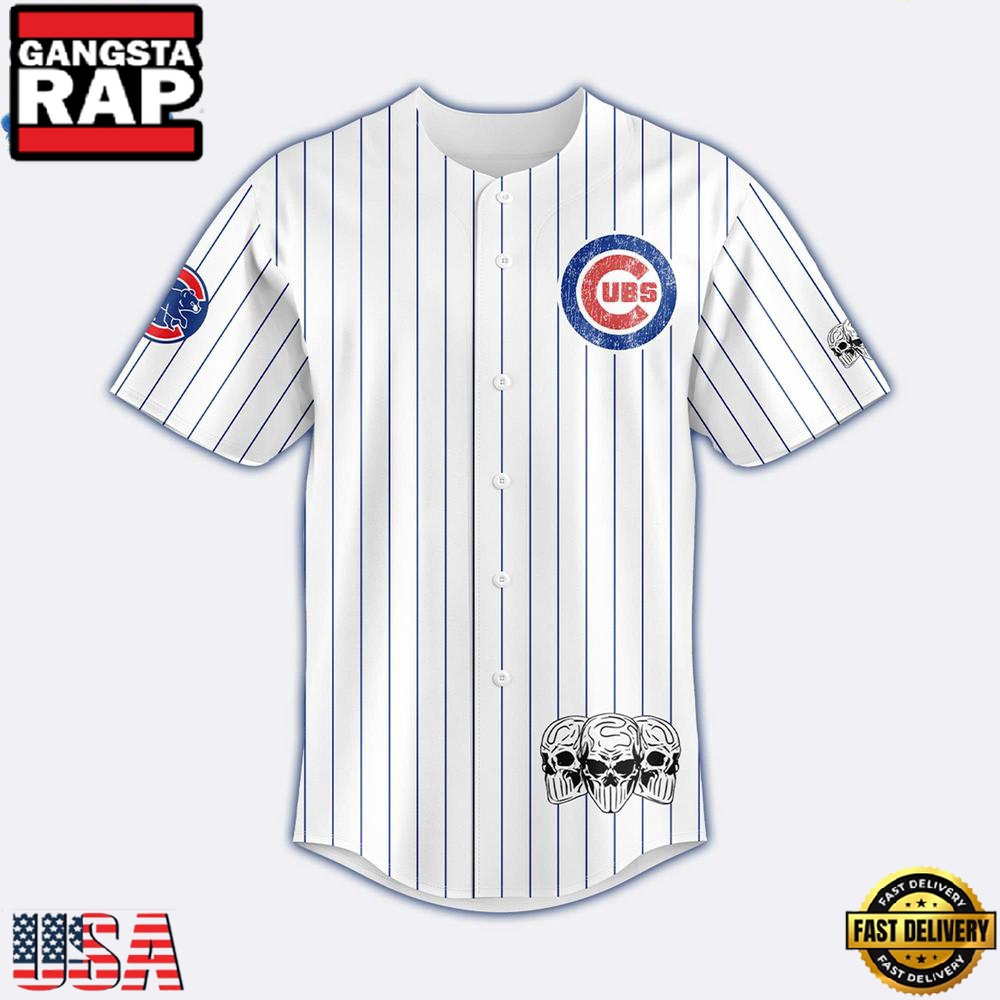 Chicago Cubs Dead Threads Limited Premium Edition Baseball Jersey