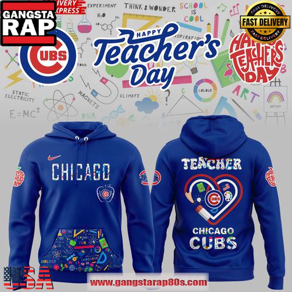 Chicago Cubs Teacher Appreciation Night 2025 Limited Unisex Hoodie