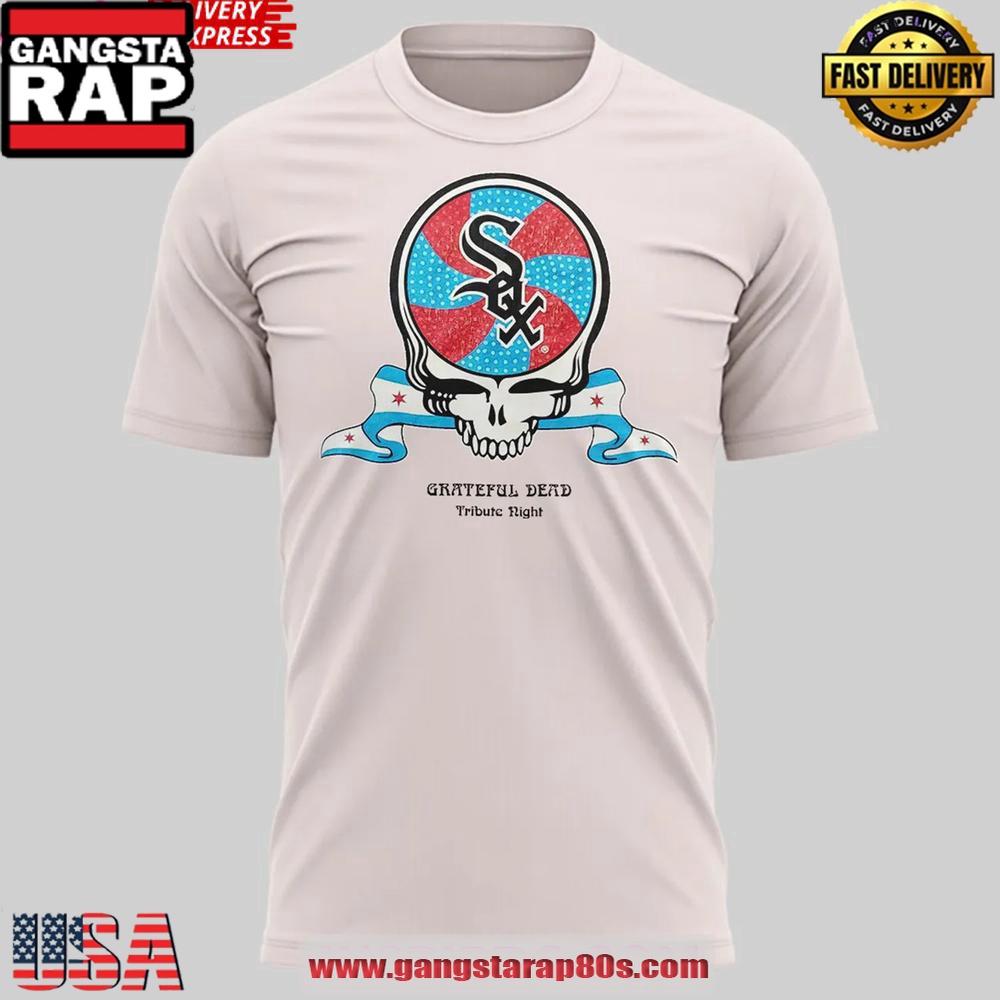 Chicago White Sox x Grateful Dead Tribute Night 2025 T-Shirt