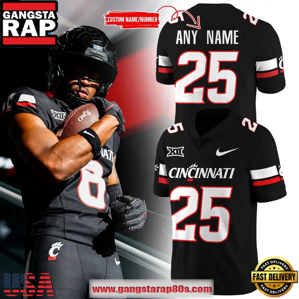 Cincinnati Bearcats 2025 Uniform Custom Football Jersey