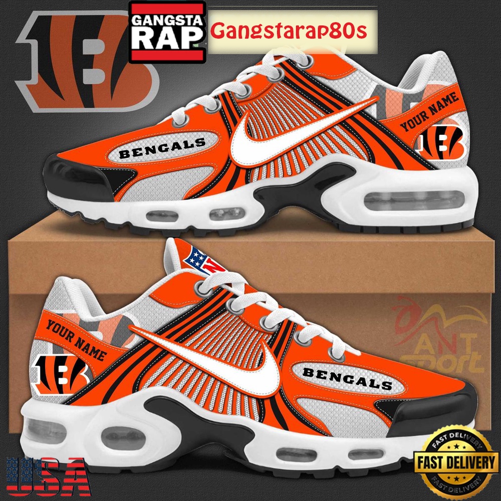 Cincinnati Bengals New Season 2025 Custom Air Max Plus Shoes