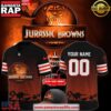 Cleveland Browns Jurassic Park 2025 Custom Football Jersey