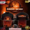 Cleveland Browns Jurassic Park 2025 Special 3D T Shirt 7 Cleveland Browns Jurassic Park 2025 Special 3D T Shirt