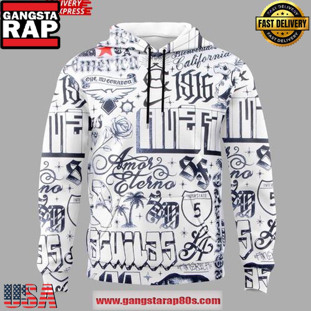 Club Américax California Pre-Match Special Unisex Hoodie Club Américax California Pre-Match Special Unisex Hoodie