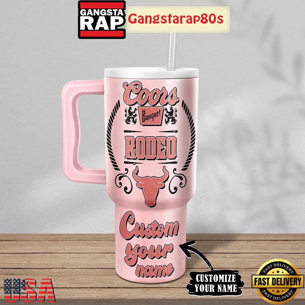 Coors Love Rodeo Personalized Tumbler Cup 40oz Coors Love Rodeo Personalized Tumbler Cup 40oz