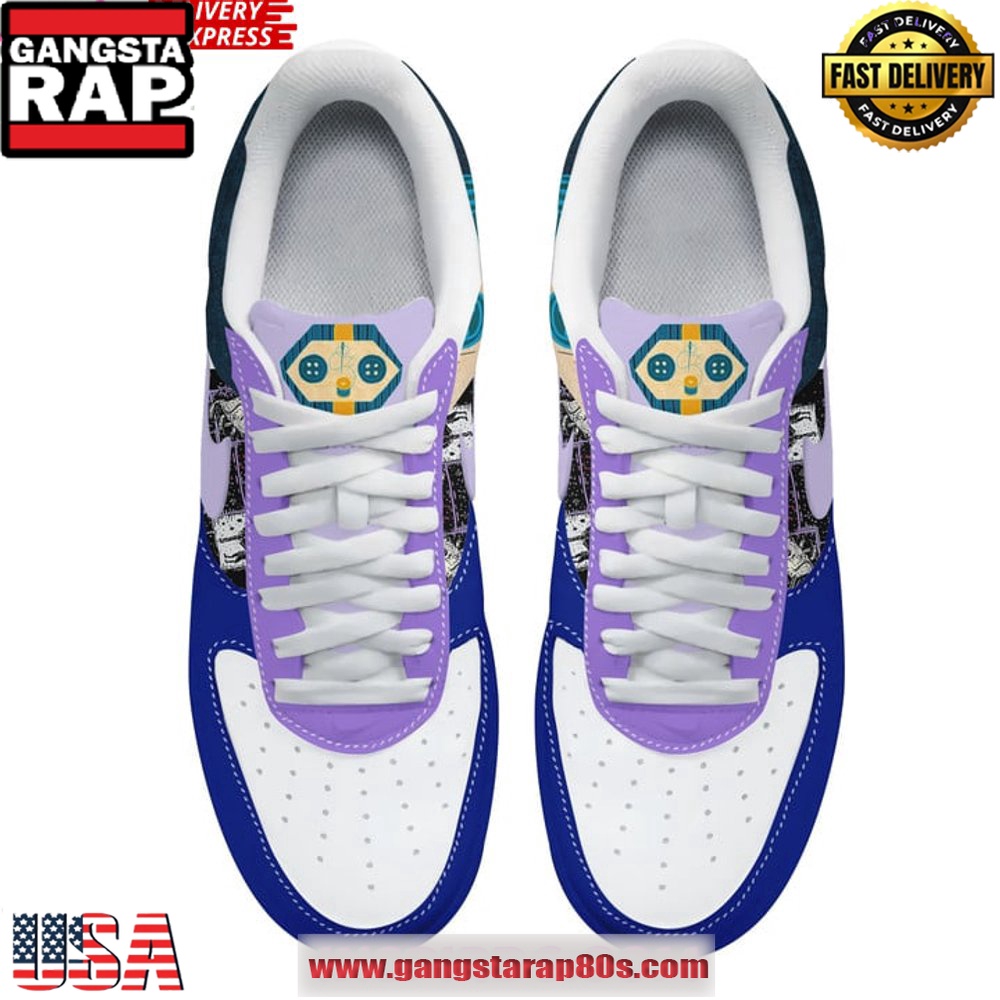 Coraline x Limited Edition Air Force 1 Running Sneakers Shoes Coraline x Limited Edition Air Force 1 Running Sneakers Shoes